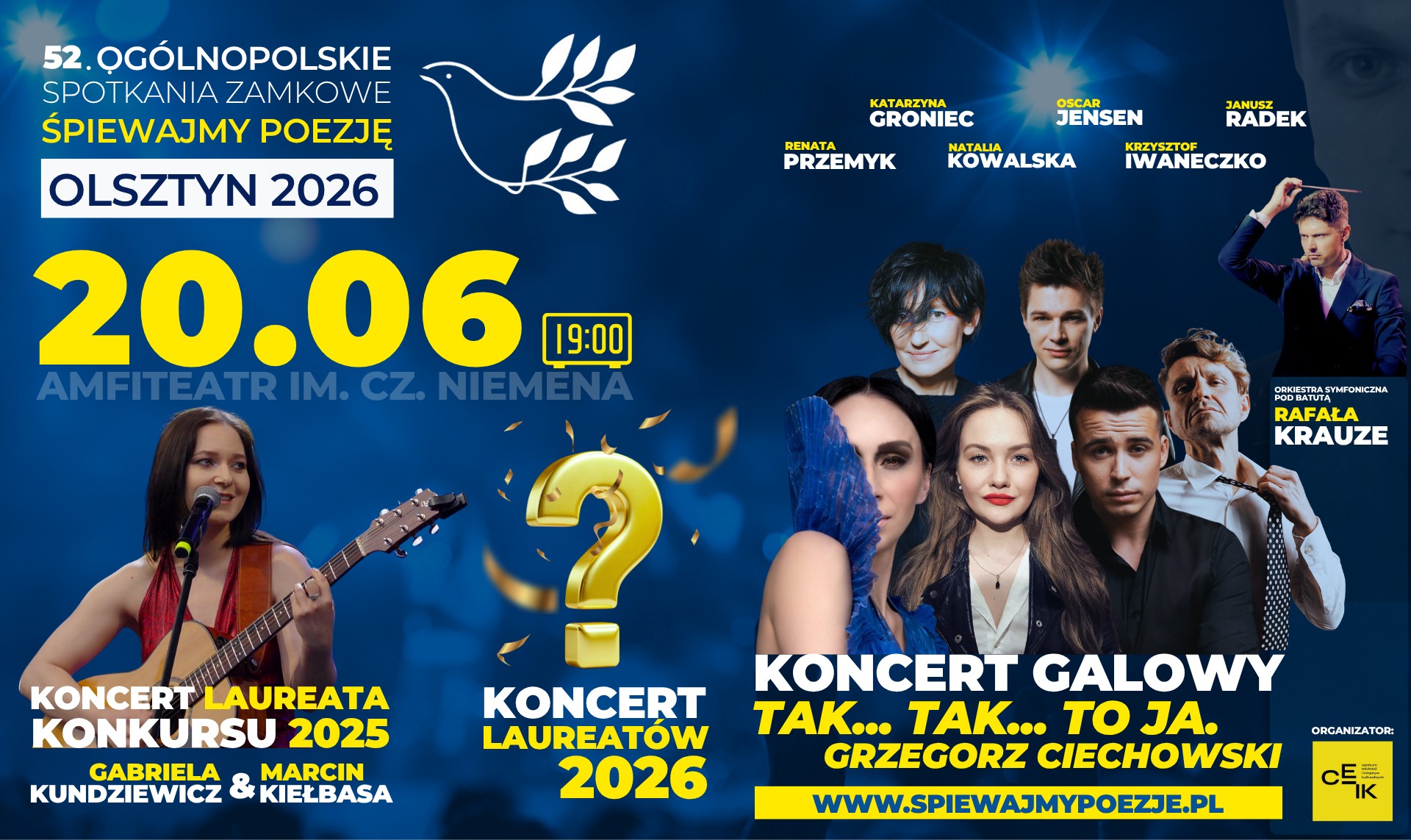 20.06.2026 - Koncert finałowy oraz Koncert Galowy 52.OSZ 