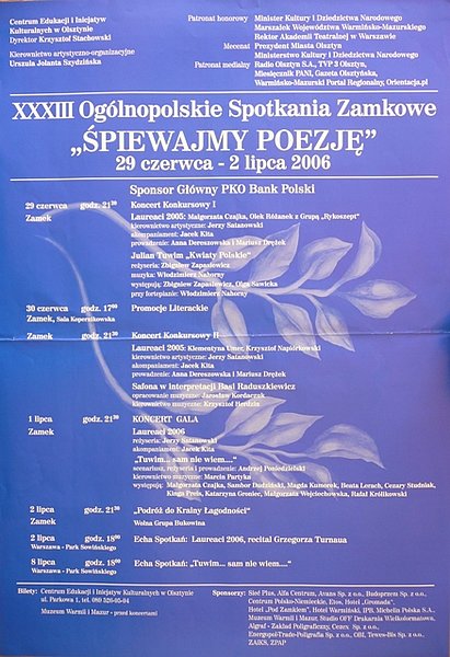 plakat wydarzenia 2006